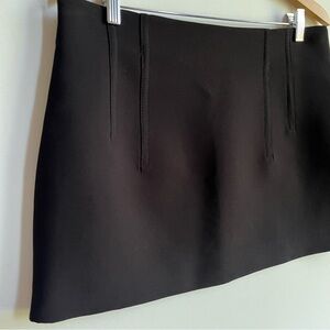 Zara Black Mini Tennis Skirt